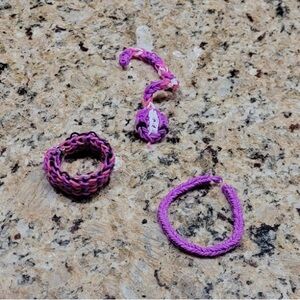 Bracelets and matching snake accessory